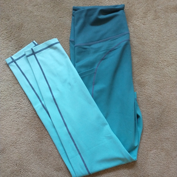 Maven Thread Inspire Leggings XL Teal Ombre - Picture 3 of 4
